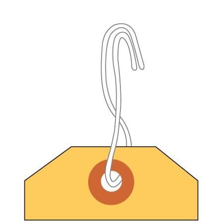 Bsc Preferred 12'' Tag String, 1000PK BUY00017568